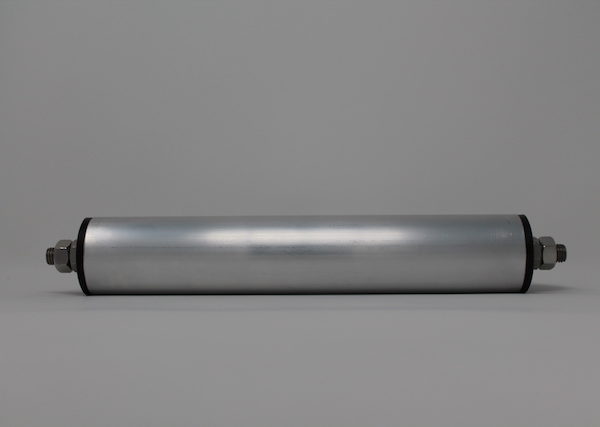 Tragrolle aus Aluminium mit Außengewinde 50mmx1,5mm