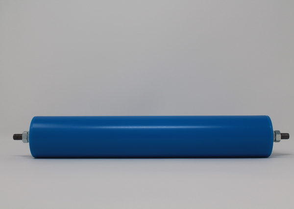 Tragrolle aus Kunststoff mit Außengewinde, rostfrei 50mmx2,8mm