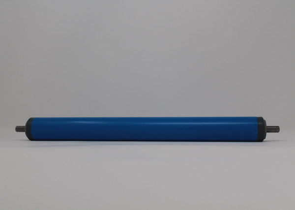 Tragrolle aus Kunststoff mit Federachse, rostfrei 30mmx1,8mm